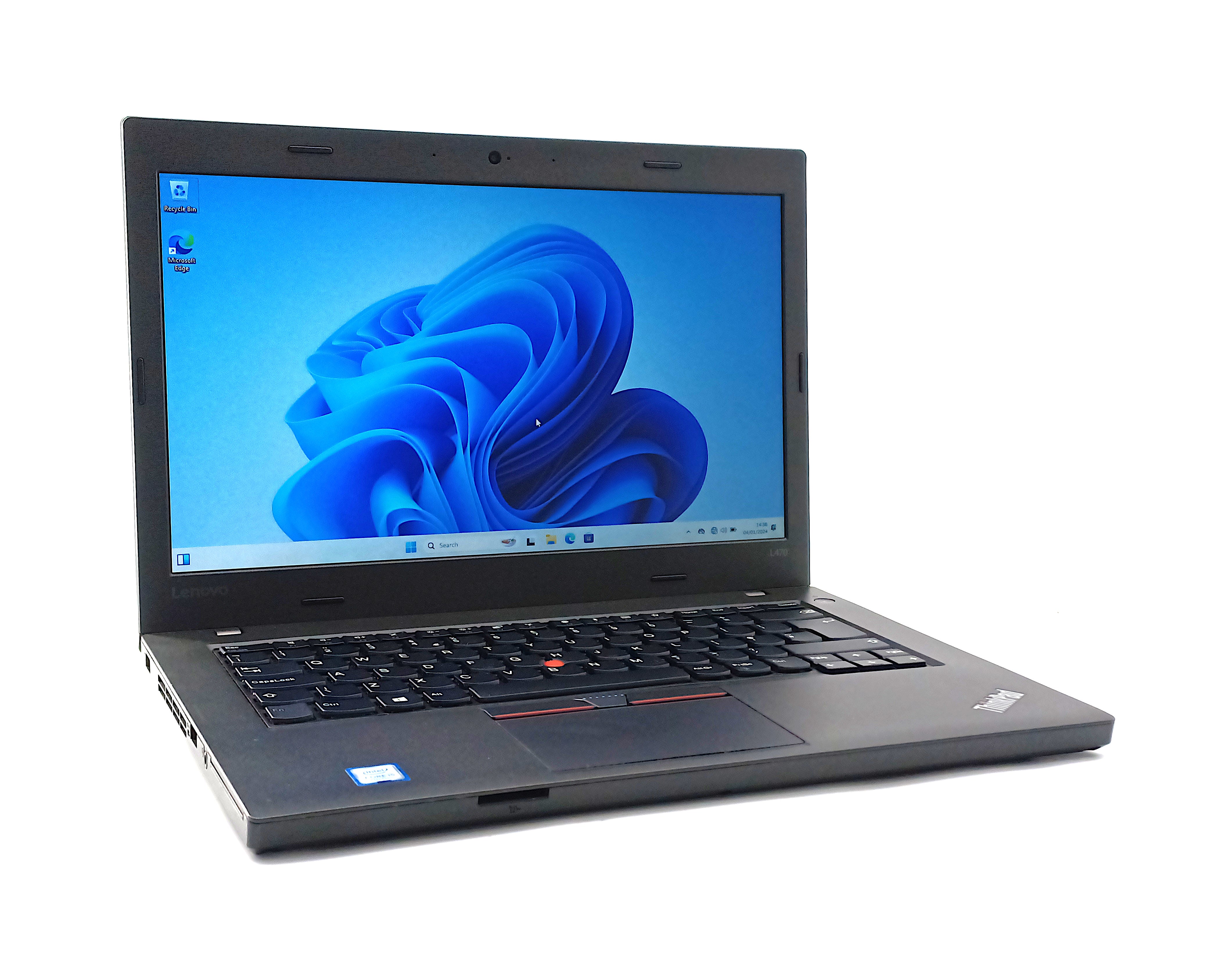 Lenovo ThinkPad L470 Laptop, 14" i5 7th Gen, 8GB RAM, 240GB SSD