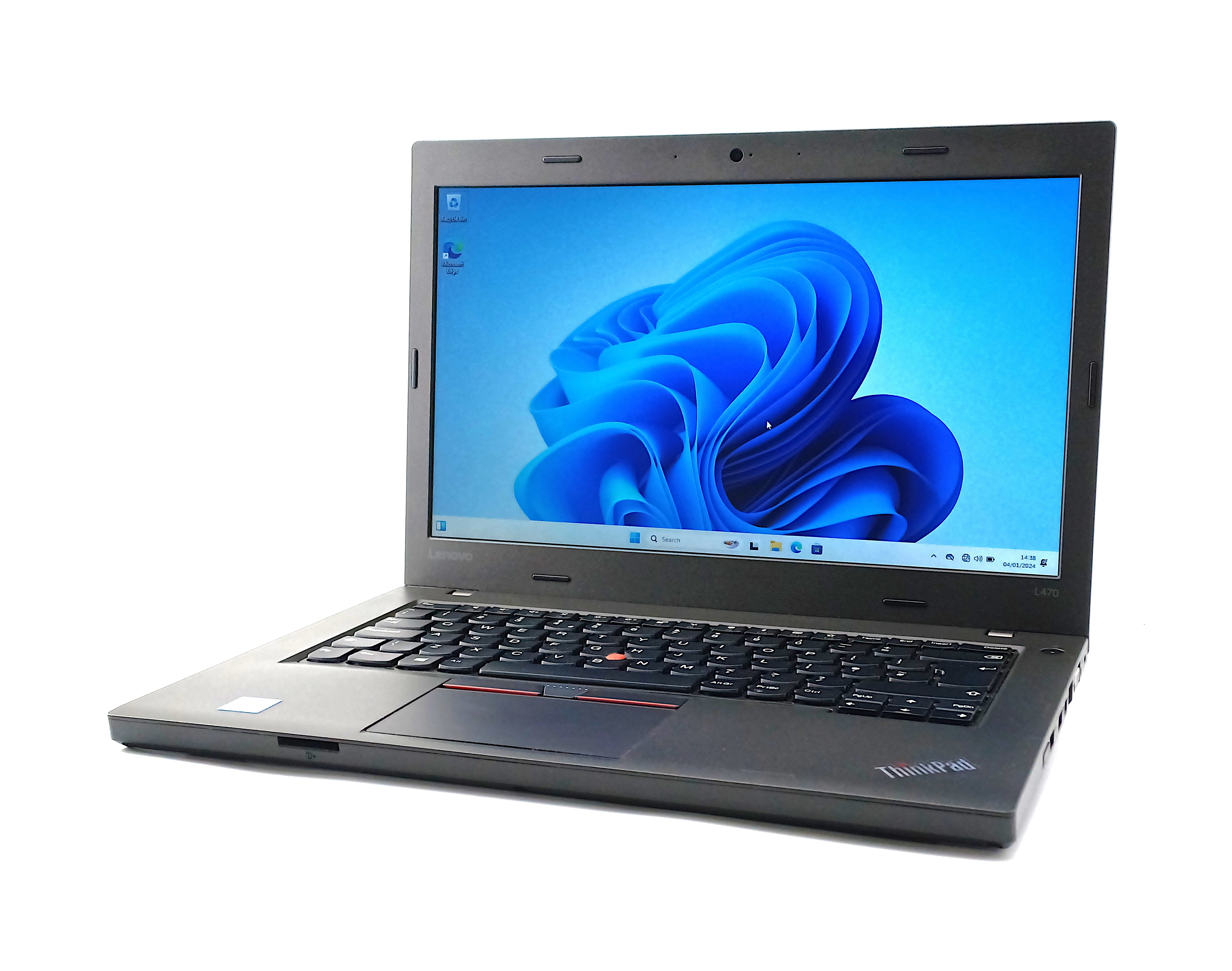 Lenovo ThinkPad L470 Laptop, 14" i5 7th Gen, 8GB RAM, 240GB SSD