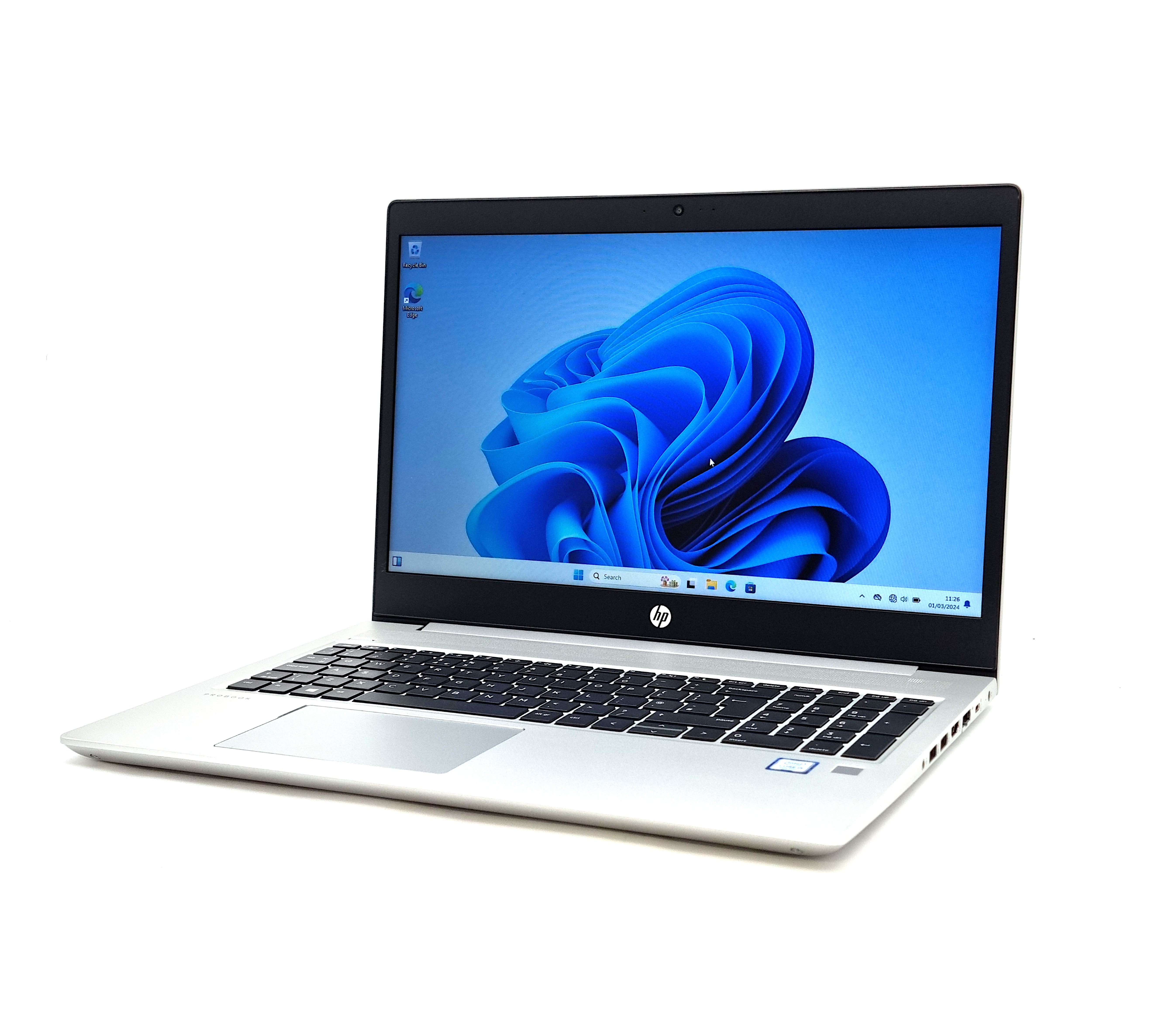 HP ProBook 450 G6 Laptop, 15.6" Core i5 8th Gen, 8GB RAM, 256GB SSD