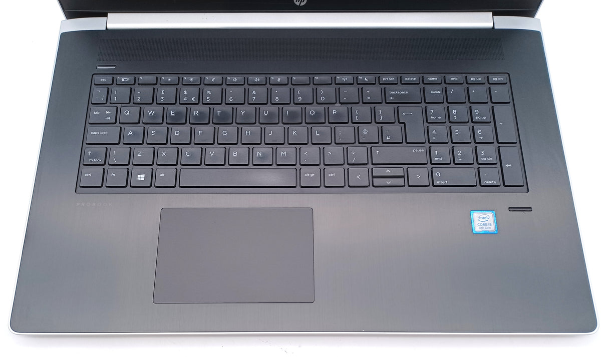 HP ProBook 470 G5 Laptop, 17.3" Core i5 8th Gen, 8GB RAM, 256GB SSD