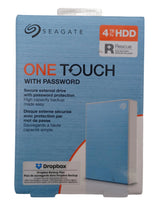 Seagate One Touch 4TB STKZ4000402 External USB 3.0 Hard Drive w/ Password *BNIB*