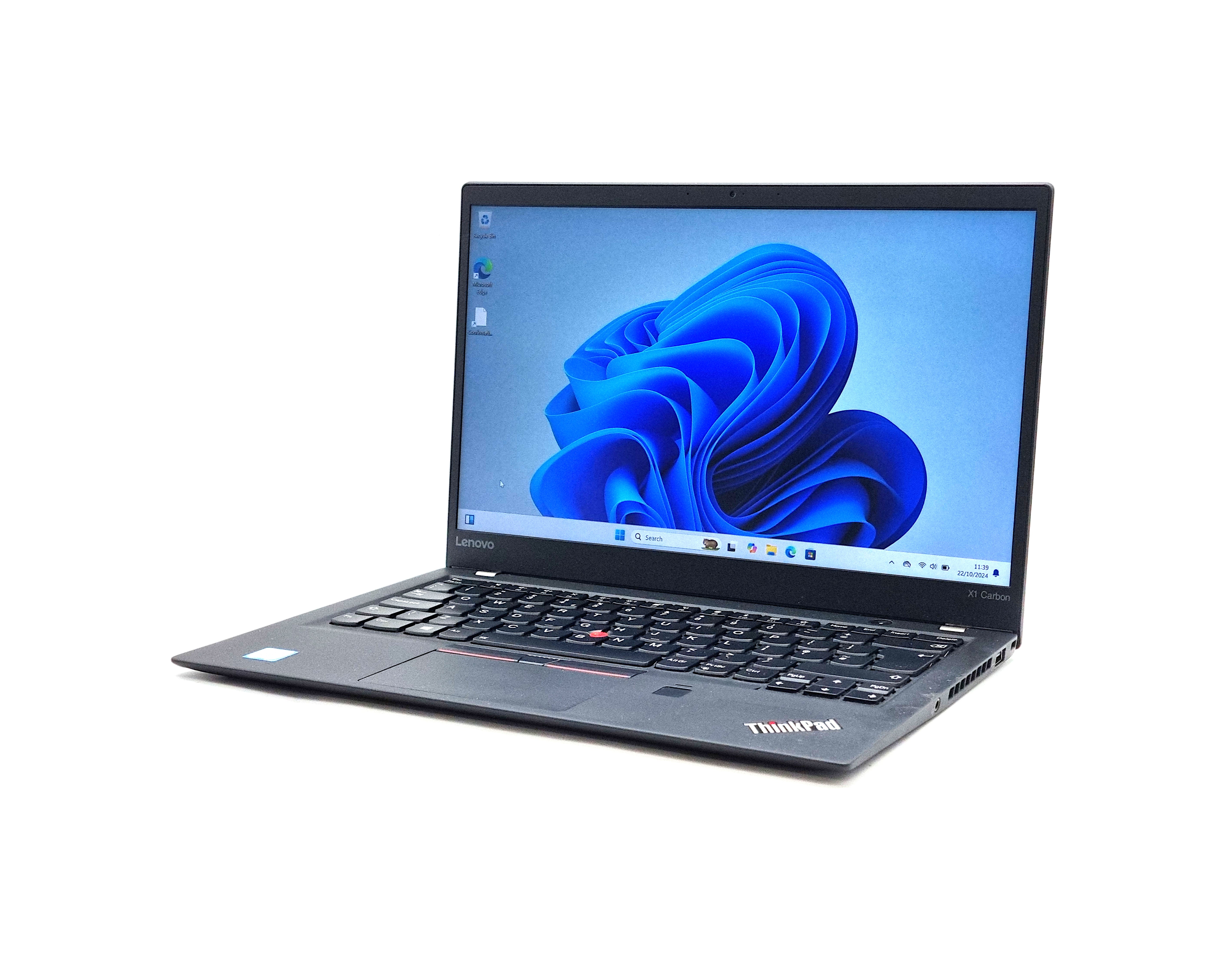 Lenovo ThinkPad X1 Carbon 5th Gen, 14" Core i5 7th Gen, 8GB RAM, 256GB SSD