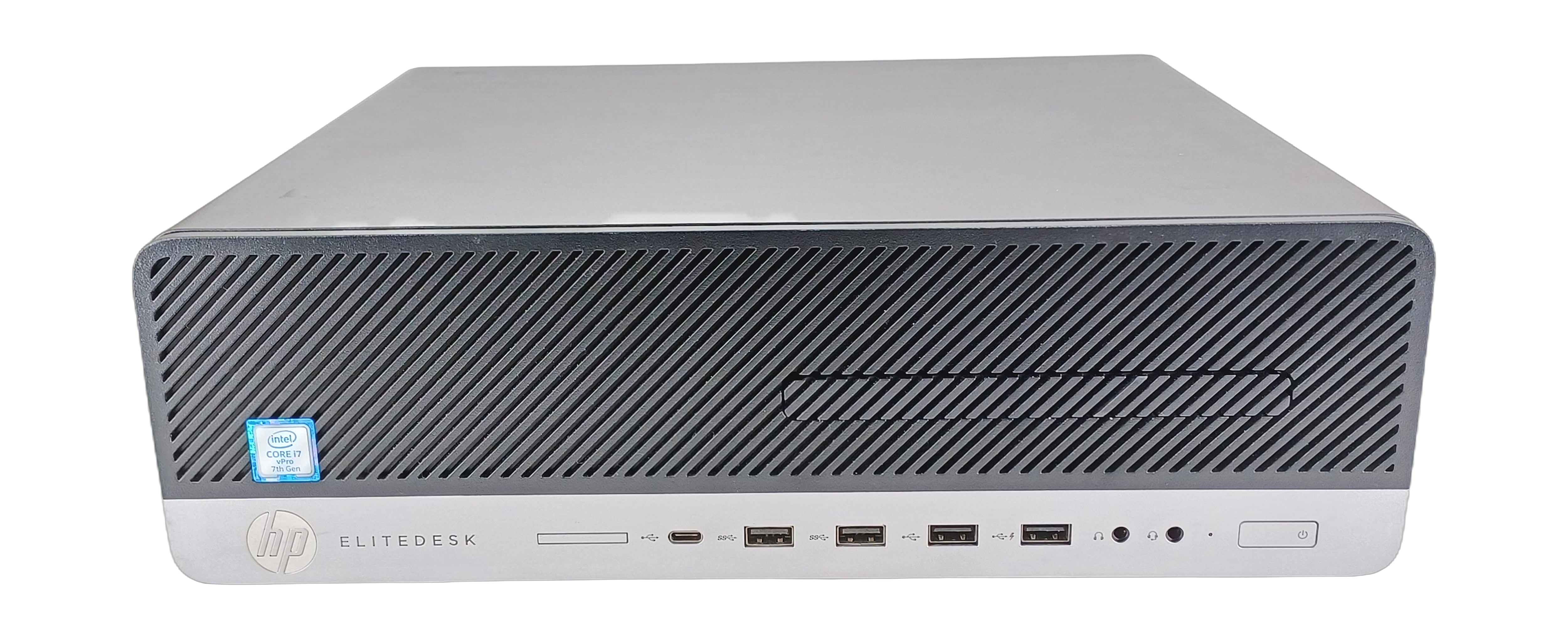 HP EliteDesk 800 G3 SFF PC, 7th Gen i7 CPU, 8GB RAM, 256GB SSD