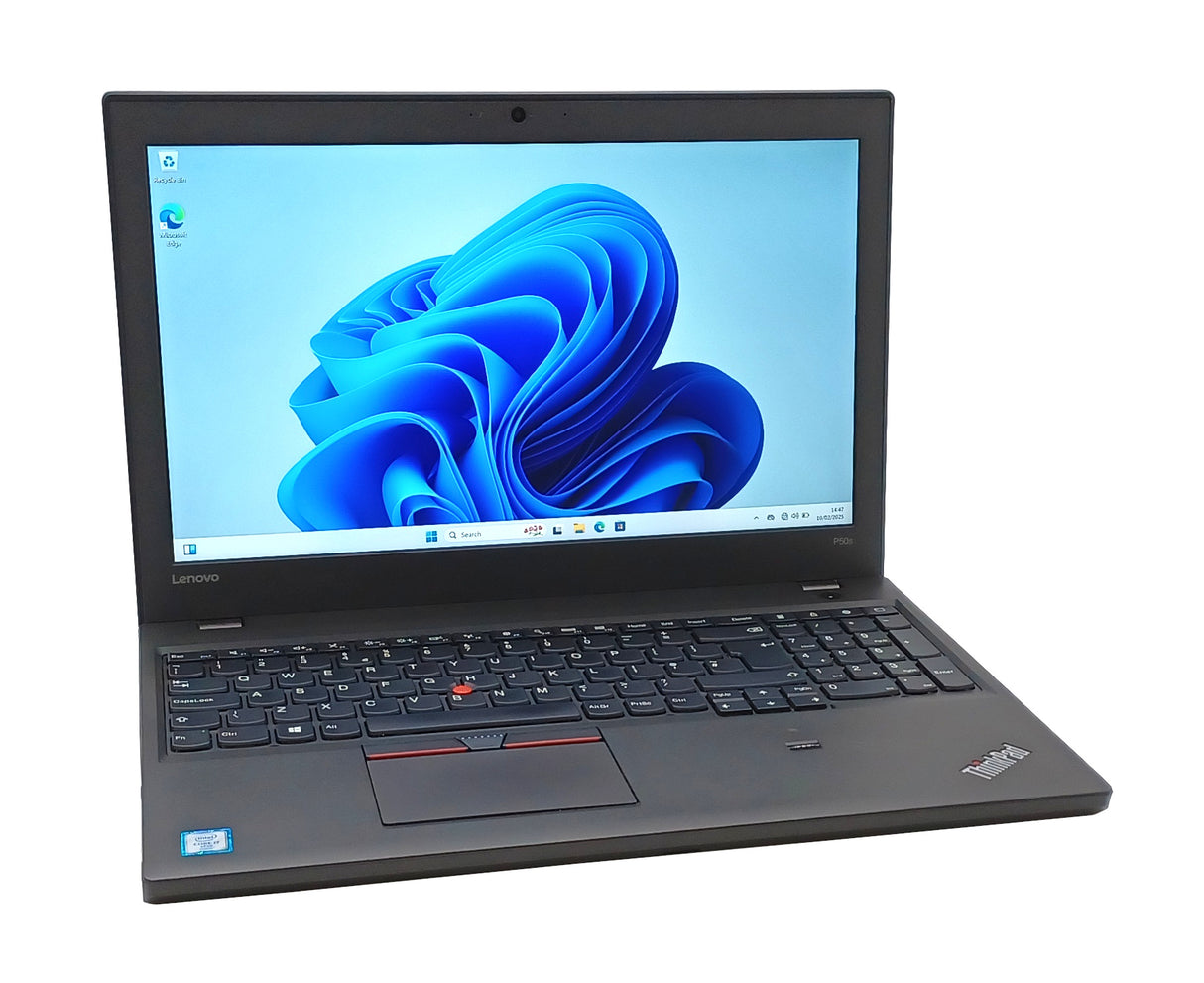 Lenovo ThinkPad P50s Laptop, 15.6" i7 6th Gen, 8GB RAM, 256GB SSD