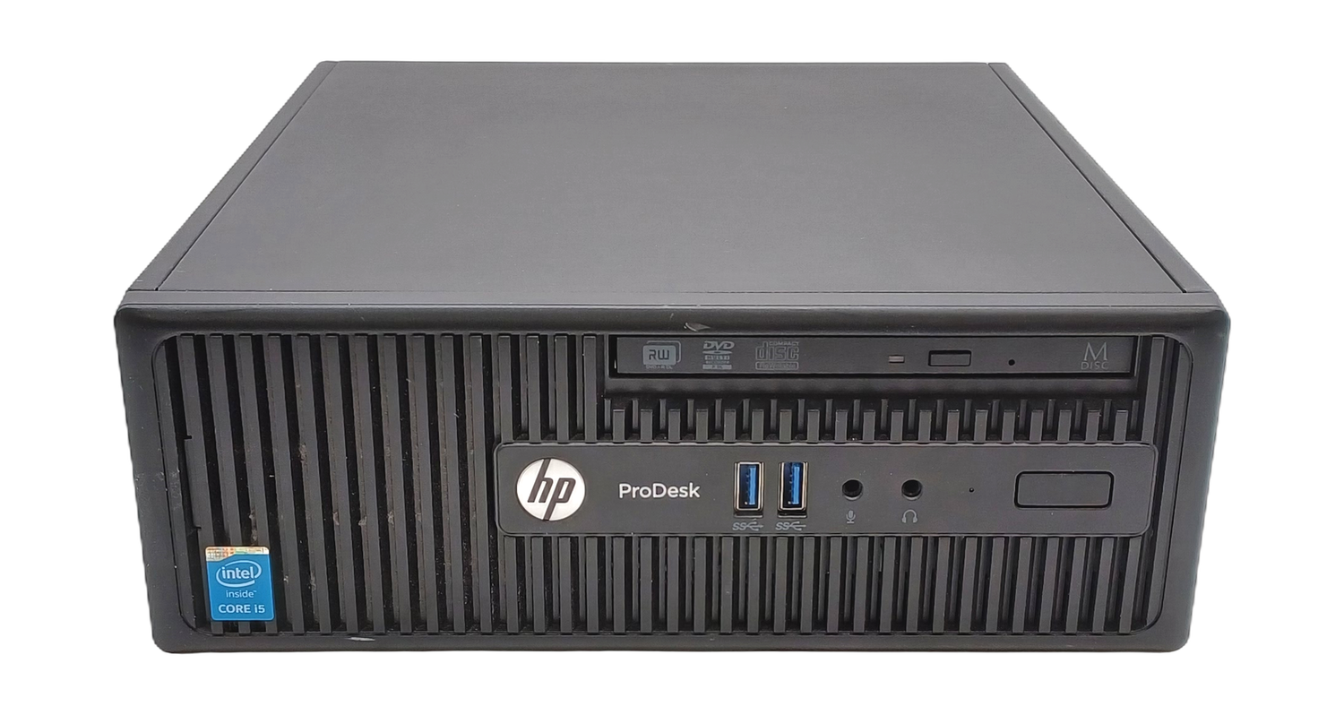 Hp Prodesk 400 G2.5 Sff Pc: 4th Gen I5 Cpu, 8gb Ram, 128gb Ssd 