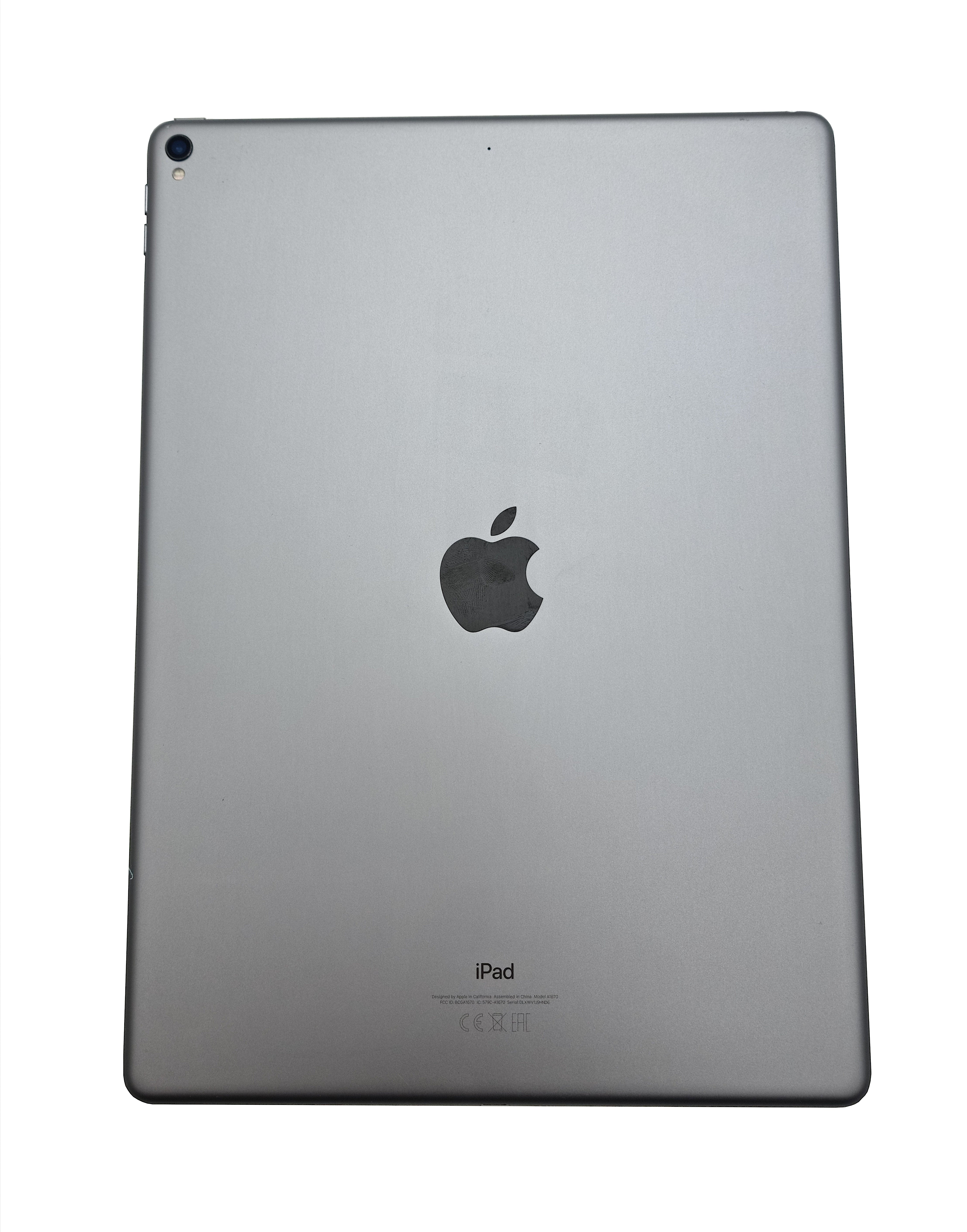 Apple iPad Pro 2nd Gen Tablet, 256GB, WiFi, Space Grey, A1670