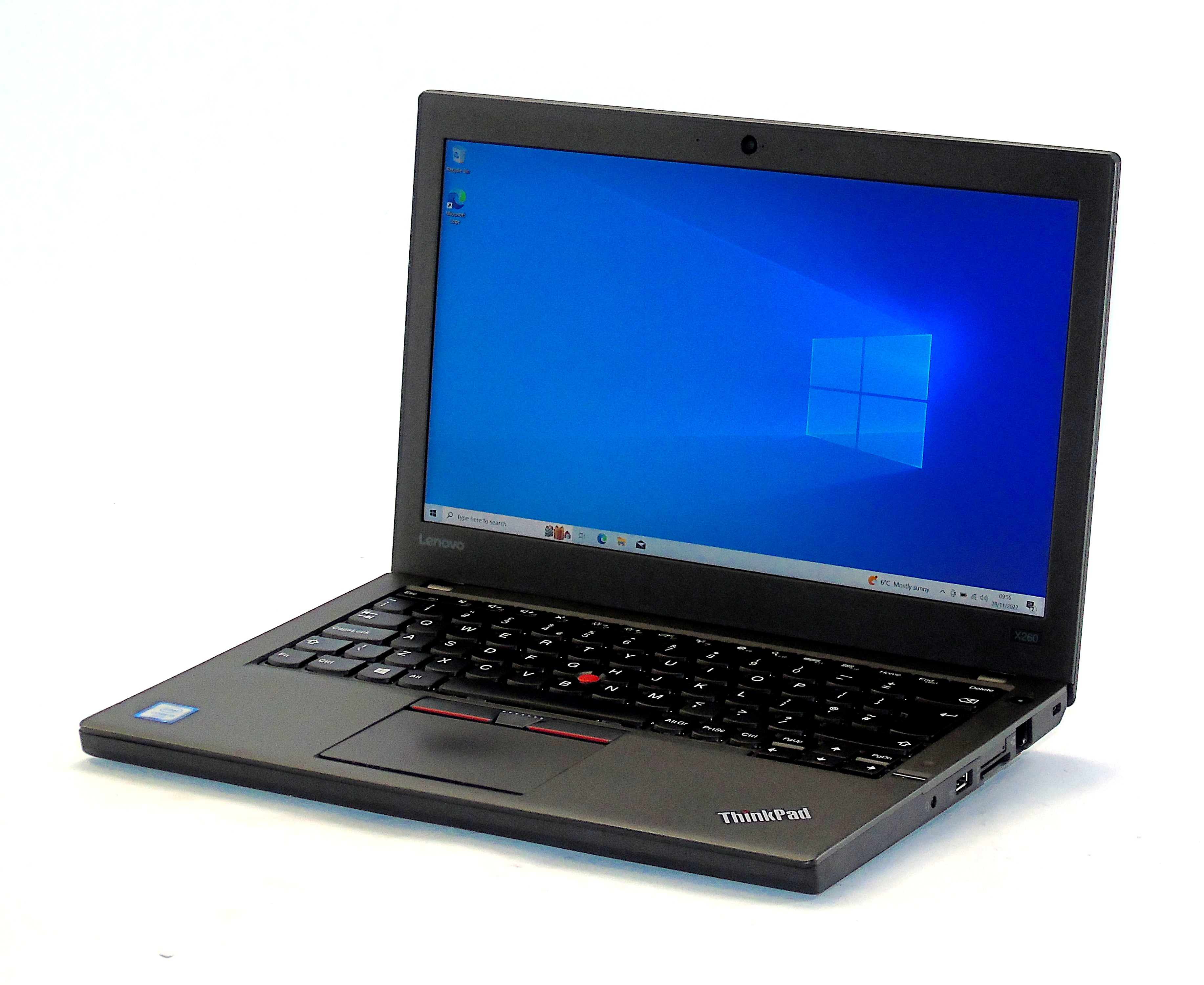 Lenovo ThinkPad X260 Laptop, 12.5" i5 6th Gen, 8GB RAM, 240GB SSD