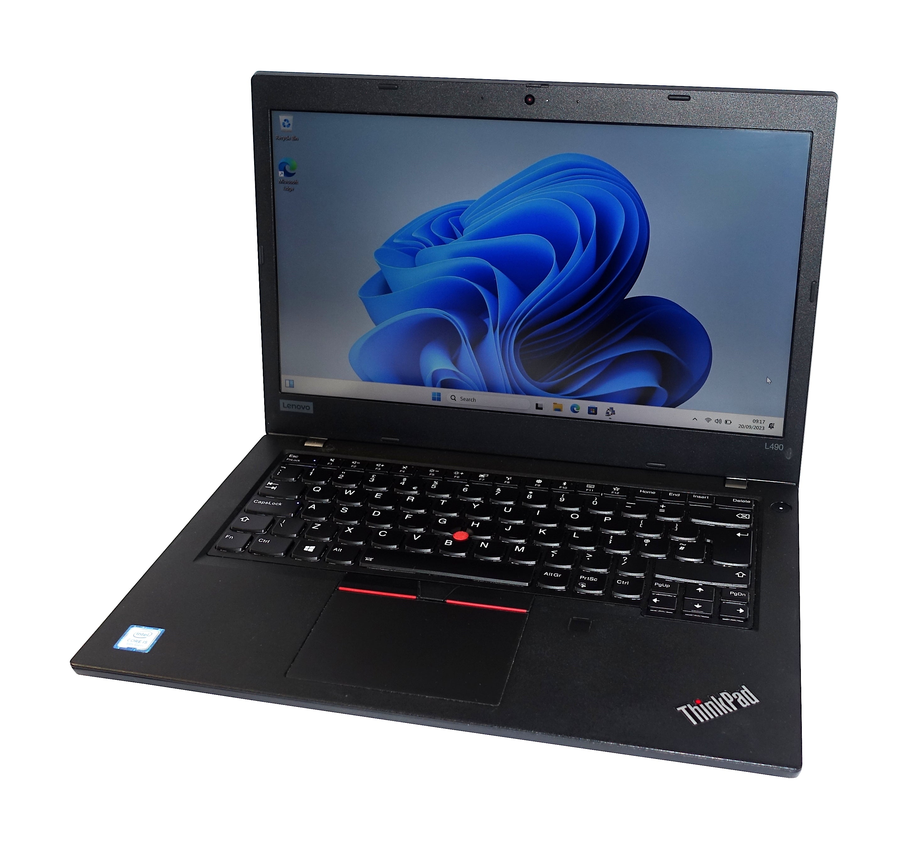 Lenovo ThinkPad L490 Laptop, 14" Core i5 8th Gen, 8GB RAM, 256GB SSD