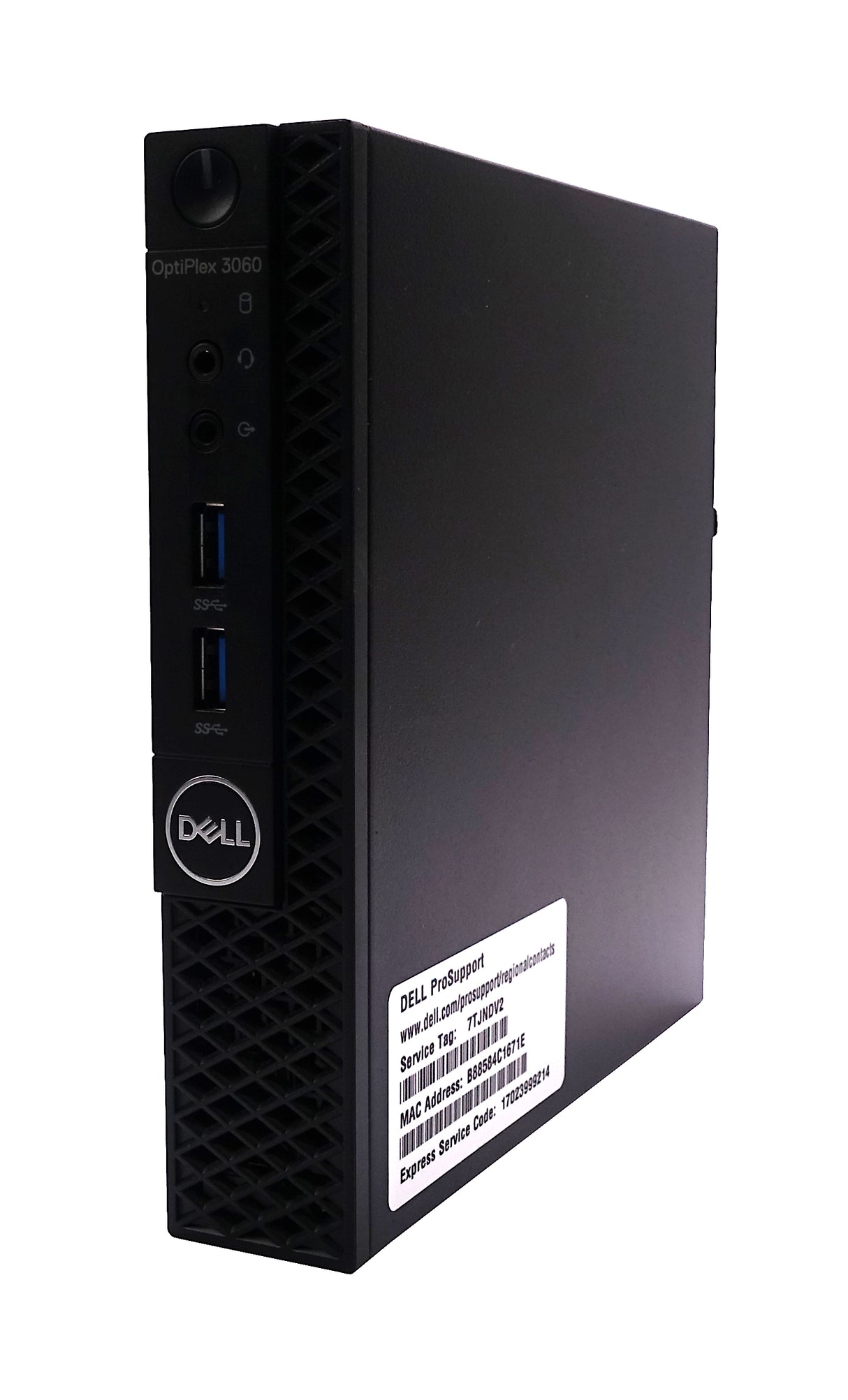 Dell OptiPlex 3060 Micro PC, Intel Core i3 8th Gen, 8GB RAM, 256GB SSD