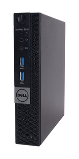 Dell OptiPlex 3040 Micro PC, Intel Core i5 6th Gen, 8GB Memory, 128GB SSD