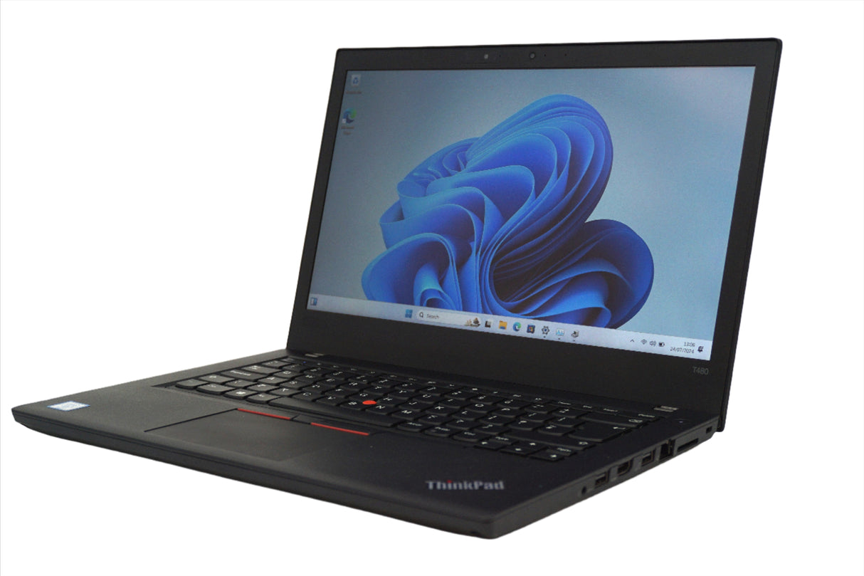 Lenovo ThinkPad T480 Laptop, 14" Touch, i7 8th Gen, 16GB, 240GB SSD