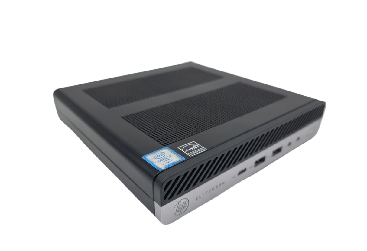 HP EliteDesk 800 G3 Micro PC, Core i7 6th Gen, 8GB RAM, 128GB SSD