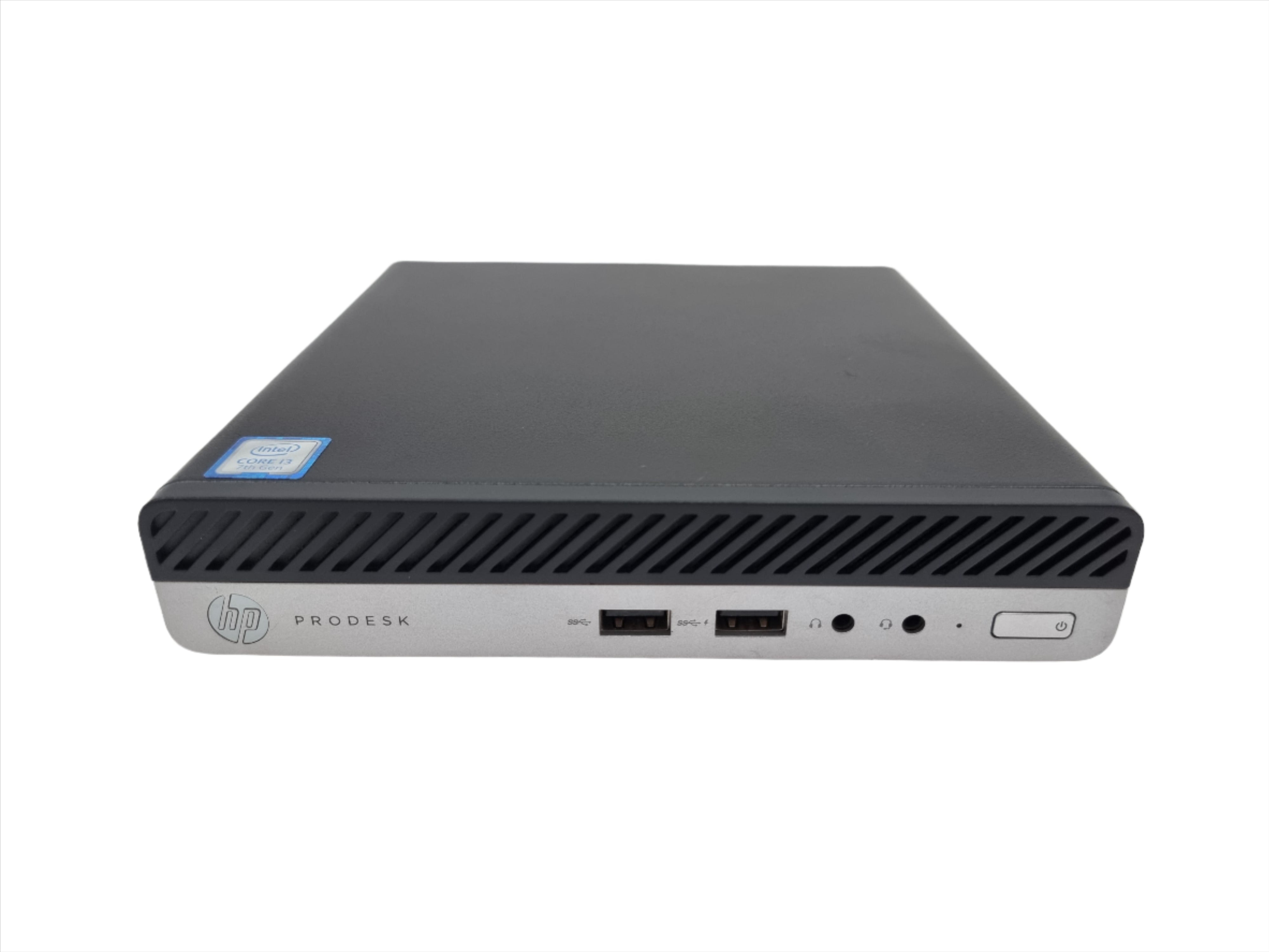 HP ProDesk 400 G3 Micro PC, Core i3 7th Gen, 8GB RAM, 128GB SSD